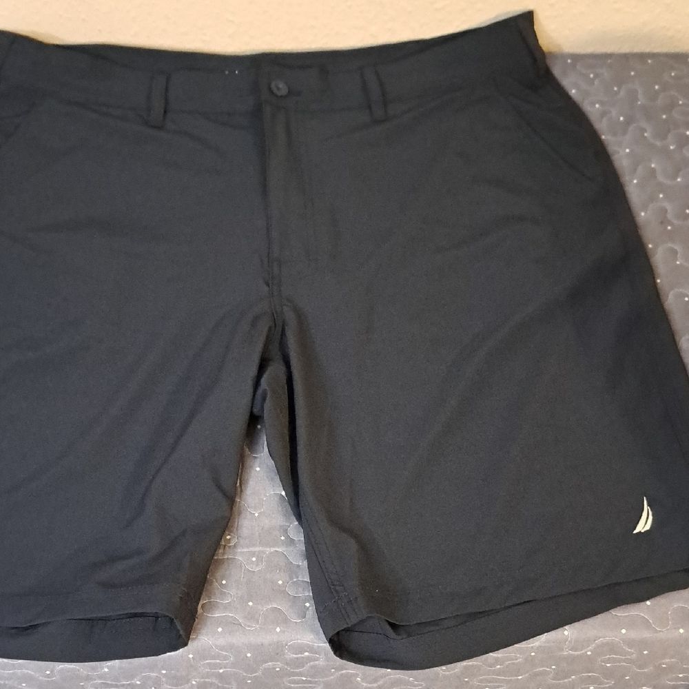 Nautica Men’s Black Performance Shorts